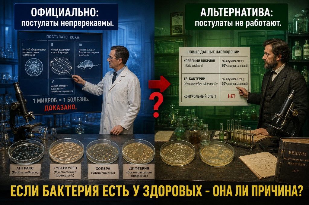 Один микроб = одна болезнь?